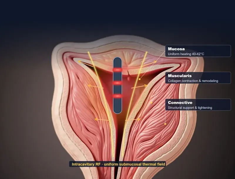 Intimate care and pelvic floor therapy devices for clinics