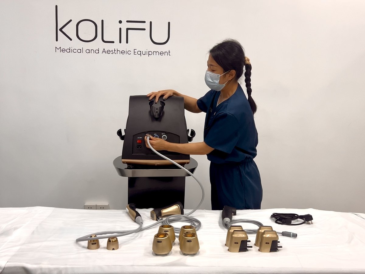 Handpiece and cartridge setup during training